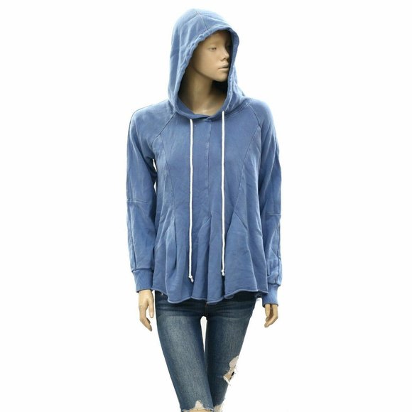 Pilcro & The Letterpress Anthropologie Flynn Hoodie Sweatshirt Top XSP - Picture 5 of 10